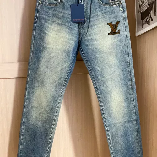 Replica Louis Vuitton LV Jeans For Men #1286303 $48.00 USD for Wholesale