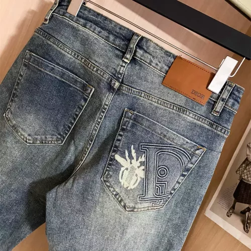 Replica Christian Dior Jeans For Men #1286305 $48.00 USD for Wholesale