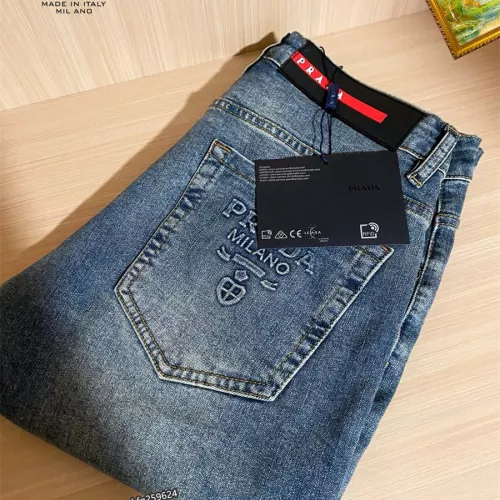 Replica Prada Jeans For Men #1286307 $48.00 USD for Wholesale