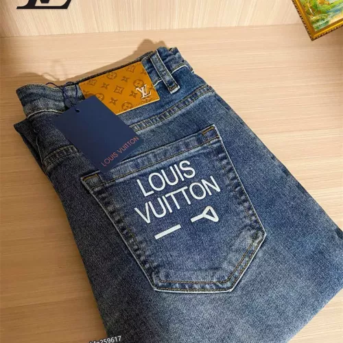 Louis Vuitton LV Jeans For Men #1286310 $48.00 USD, Wholesale Replica 