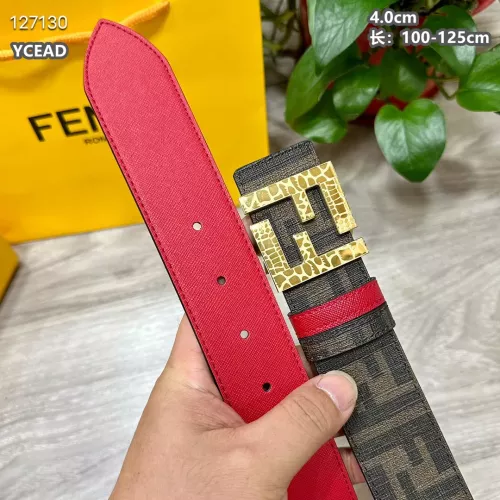 Replica Fendi AAA Quality Belts For Men #1286407 $56.00 USD for Wholesale