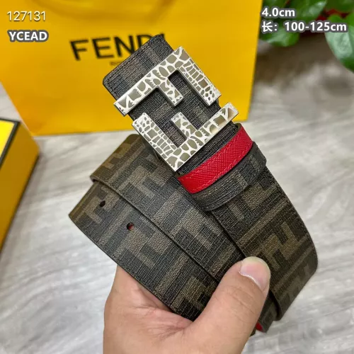 Replica Fendi AAA Quality Belts For Men #1286411 $56.00 USD for Wholesale