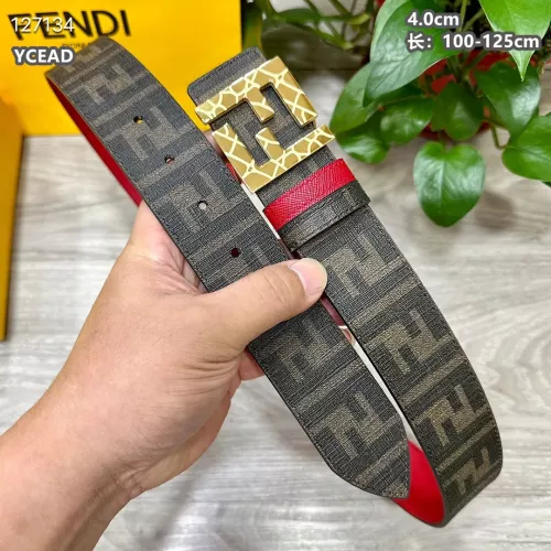 Replica Fendi AAA Quality Belts For Men #1286415 $56.00 USD for Wholesale