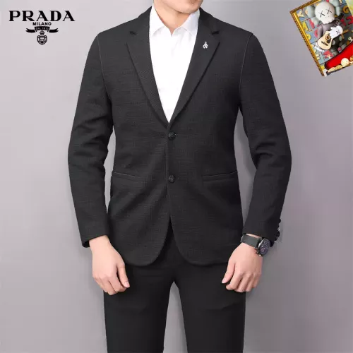 Prada Jackets Long Sleeved For Men #1286457 $68.00 USD, Wholesale Replica 