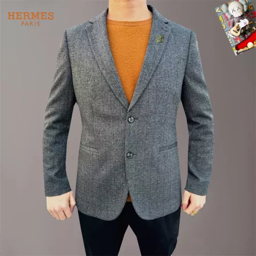 Hermes Jackets Long Sleeved For Men #1286476 $68.00 USD, Wholesale Replica 