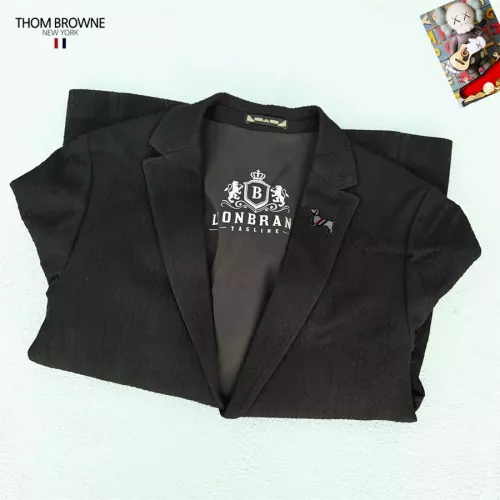 Replica Thom Browne Jackets Long Sleeved For Men #1286484 $68.00 USD for Wholesale