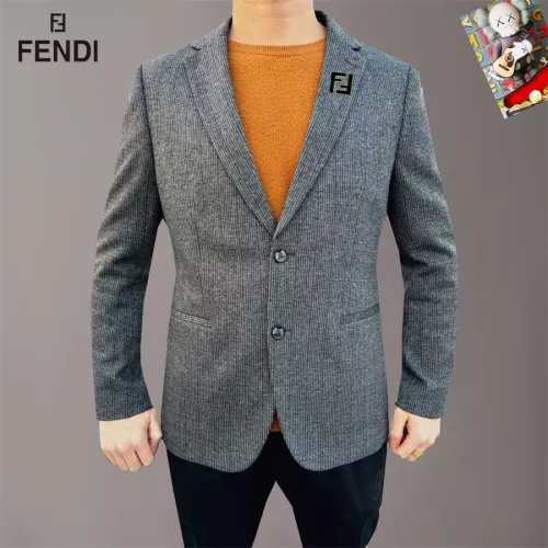 Fendi Jackets Long Sleeved For Men #1286487 $68.00 USD, Wholesale Replica 