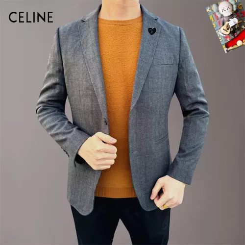 Replica Celine Jackets Long Sleeved For Men #1286488 $68.00 USD for Wholesale