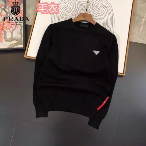 Prada Sweater Long Sleeved For Men #1286508 $42.00 USD, Wholesale Replica Prada Sweater