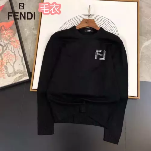 Fendi Sweaters Long Sleeved For Men #1286531 $42.00 USD, Wholesale Replica 