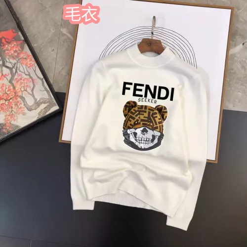 Fendi Sweaters Long Sleeved For Men #1286553 $42.00 USD, Wholesale Replica 