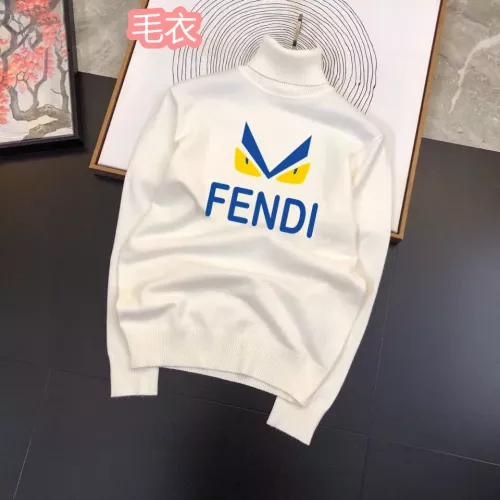 Fendi Sweaters Long Sleeved For Men #1286569 $42.00 USD, Wholesale Replica 