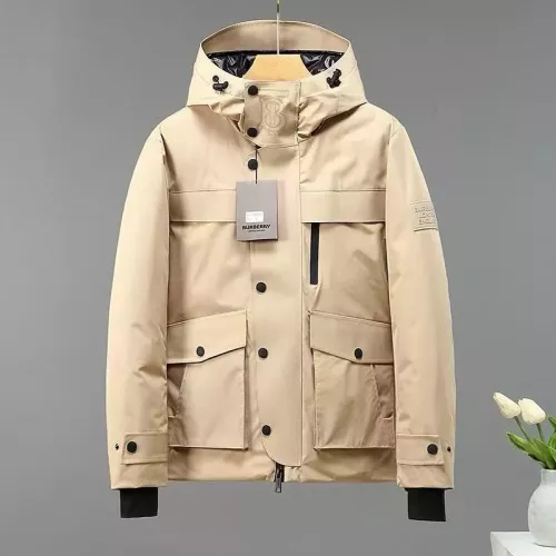 Burberry Down Feather Coat Long Sleeved For Men #1286634 $145.00 USD, Wholesale Replica Burberry Down Feather Coat