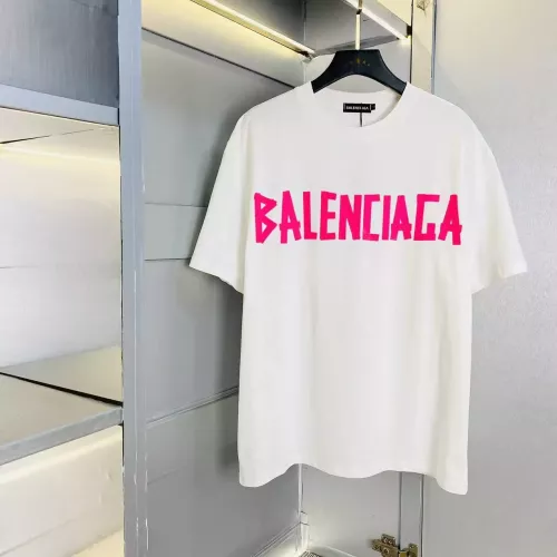 Balenciaga T-Shirts Short Sleeved For Men #1286639 $32.00 USD, Wholesale Replica 