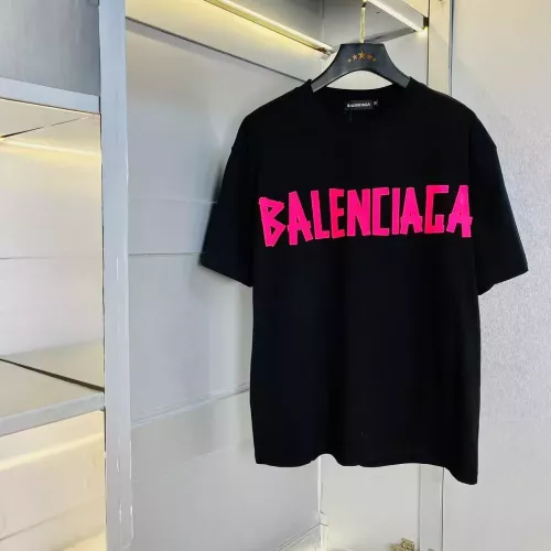 Balenciaga T-Shirts Short Sleeved For Men #1286641 $32.00 USD, Wholesale Replica 