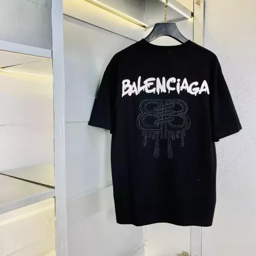 Balenciaga T-Shirts Short Sleeved For Men #1286643 $32.00 USD, Wholesale Replica 