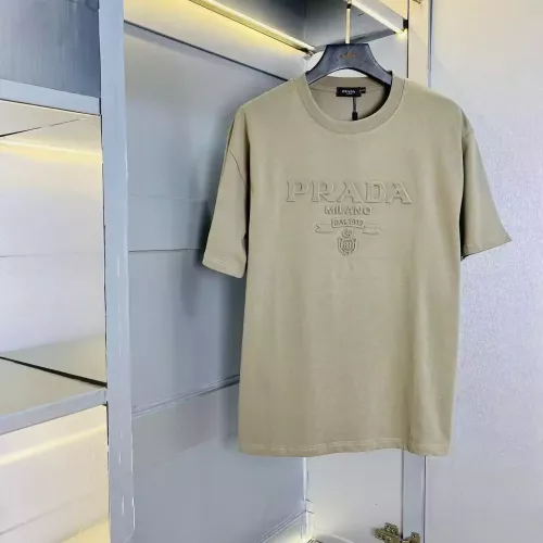 Prada T-Shirts Short Sleeved For Men #1286645 $32.00 USD, Wholesale Replica 