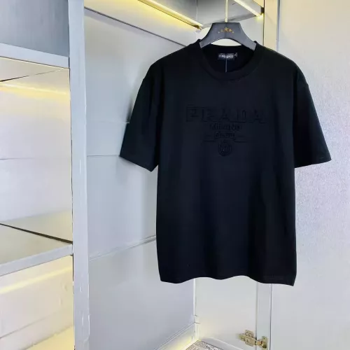 Prada T-Shirts Short Sleeved For Men #1286646 $32.00 USD, Wholesale Replica 