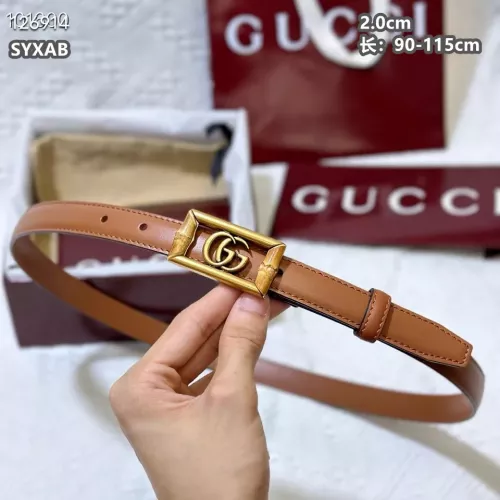 Gucci AAA Quality Belts For Women #1286653 $48.00 USD, Wholesale Replica 