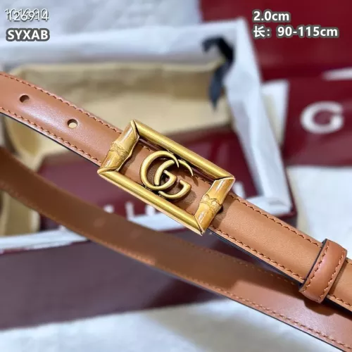 Replica Gucci AAA Quality Belts For Women #1286653 $48.00 USD for Wholesale