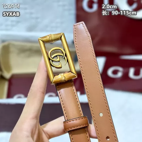 Replica Gucci AAA Quality Belts For Women #1286653 $48.00 USD for Wholesale