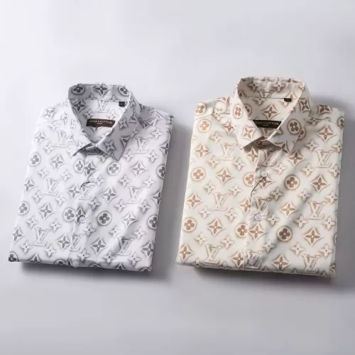 Replica Louis Vuitton LV Shirts Long Sleeved For Men #1286665 $45.00 USD for Wholesale