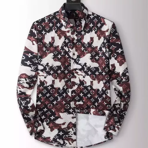 Louis Vuitton LV Shirts Long Sleeved For Men #1286671 $45.00 USD, Wholesale Replica Louis Vuitton LV Shirts