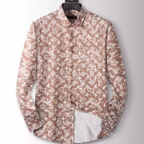 Louis Vuitton LV Shirts Long Sleeved For Men #1286672 $45.00 USD, Wholesale Replica Louis Vuitton LV Shirts