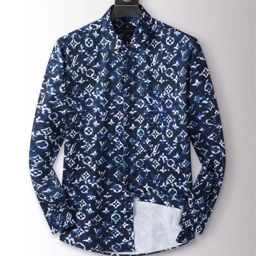 Louis Vuitton LV Shirts Long Sleeved For Men #1286673 $45.00 USD, Wholesale Replica Louis Vuitton LV Shirts