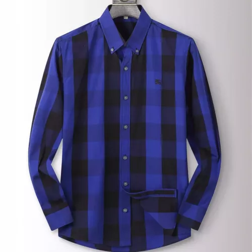 Burberry Shirts Long Sleeved For Men #1286675 $42.00 USD, Wholesale Replica Burberry Shirts