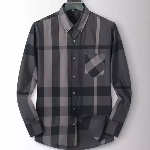 Burberry Shirts Long Sleeved For Men #1286678 $42.00 USD, Wholesale Replica Burberry Shirts