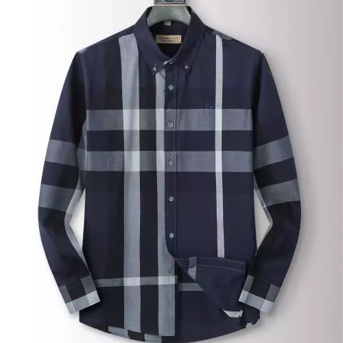 Burberry Shirts Long Sleeved For Men #1286681 $42.00 USD, Wholesale Replica Burberry Shirts