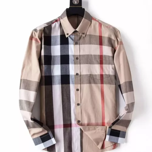 Burberry Shirts Long Sleeved For Men #1286685 $42.00 USD, Wholesale Replica Burberry Shirts