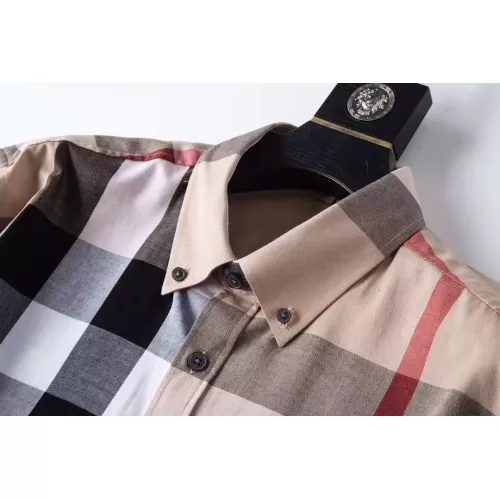 Replica Burberry Shirts Long Sleeved For Men #1286685 $42.00 USD for Wholesale