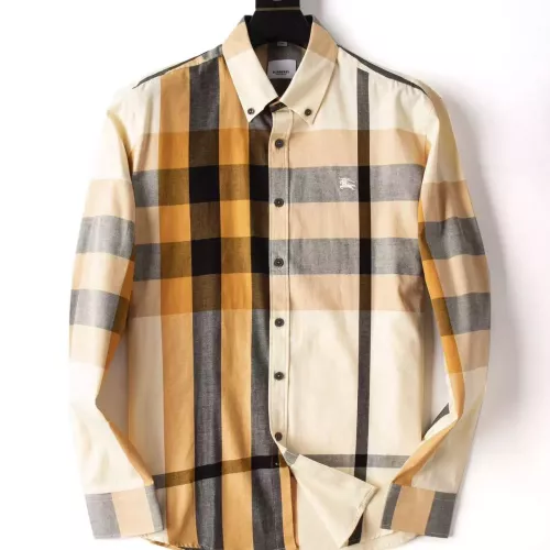 Burberry Shirts Long Sleeved For Men #1286687 $42.00 USD, Wholesale Replica Burberry Shirts