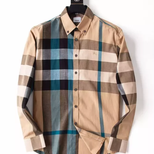 Burberry Shirts Long Sleeved For Men #1286688 $42.00 USD, Wholesale Replica Burberry Shirts