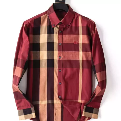 Burberry Shirts Long Sleeved For Men #1286689 $42.00 USD, Wholesale Replica Burberry Shirts