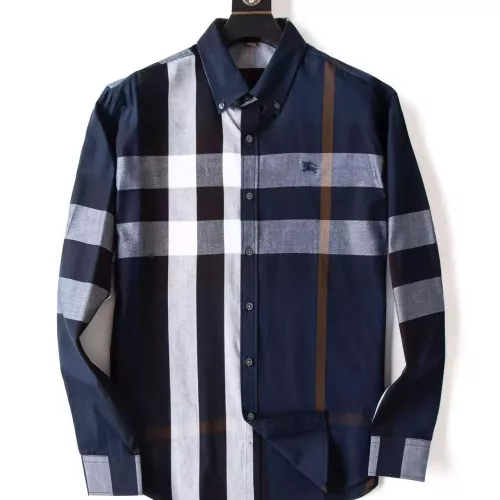 Burberry Shirts Long Sleeved For Men #1286691 $42.00 USD, Wholesale Replica Burberry Shirts