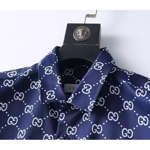 Replica Gucci Shirts Long Sleeved For Men #1286694 $45.00 USD for Wholesale