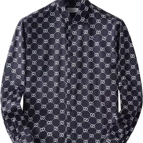 Gucci Shirts Long Sleeved For Men #1286695 $45.00 USD, Wholesale Replica Gucci Shirts