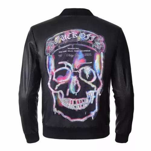 Philipp Plein PP Jackets Long Sleeved For Men #1286781 $88.00 USD, Wholesale Replica Philipp Plein PP Jackets