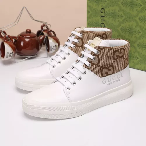 Gucci High Tops Shoes For Men #1286790 $80.00 USD, Wholesale Replica Gucci High Tops Shoes