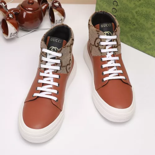 Replica Gucci High Tops Shoes For Men #1286791 $80.00 USD for Wholesale