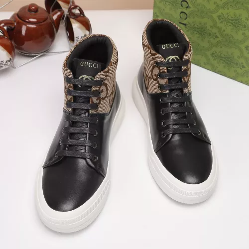 Replica Gucci High Tops Shoes For Men #1286792 $80.00 USD for Wholesale