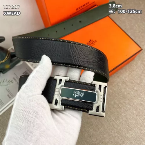 Replica Hermes AAA Quality Belts For Men #1286965 $56.00 USD for Wholesale