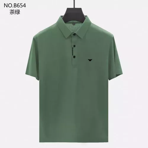 Armani T-Shirts Short Sleeved For Men #1286976 $40.00 USD, Wholesale Replica Armani T-Shirts