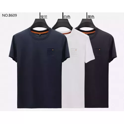 Replica Hermes T-Shirts Short Sleeved For Men #1287041 $38.00 USD for Wholesale