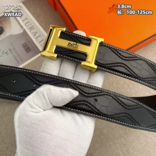 Replica Hermes AAA Quality Belts For Men #1287071 $56.00 USD for Wholesale