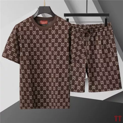 Gucci Tracksuits Short Sleeved For Men #1287130 $60.00 USD, Wholesale Replica Gucci Tracksuits