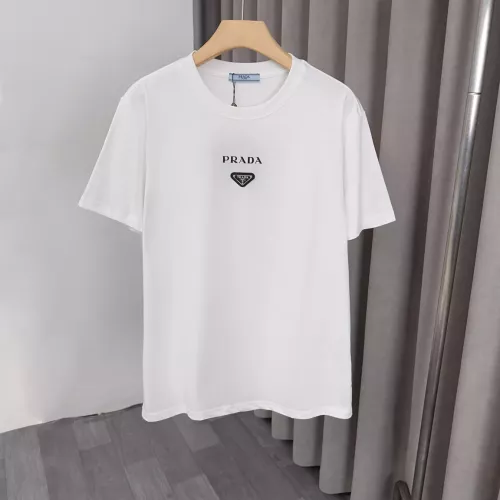 Prada T-Shirts Short Sleeved For Unisex #1287182 $32.00 USD, Wholesale Replica Prada T-Shirts